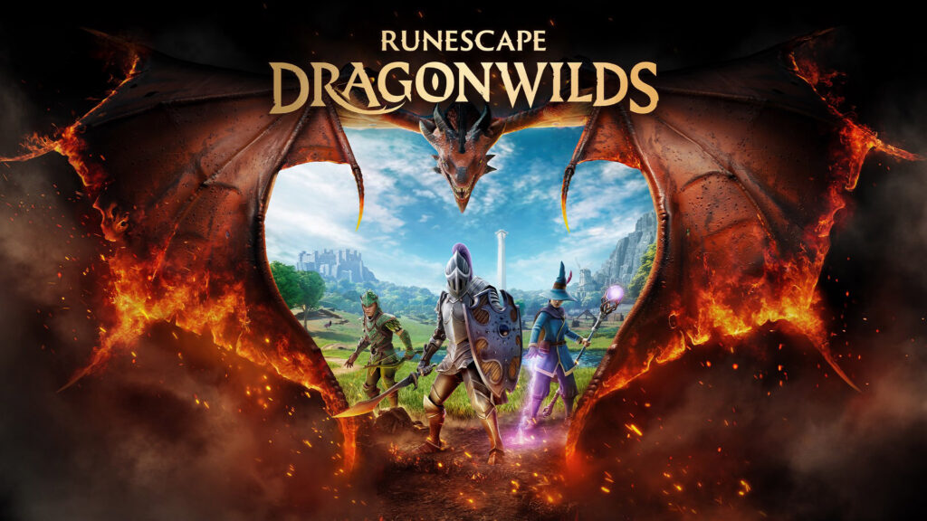 Offizielle Illustration zu RuneScape: Dragonwilds, das am 15. September aus dem Early Access startet