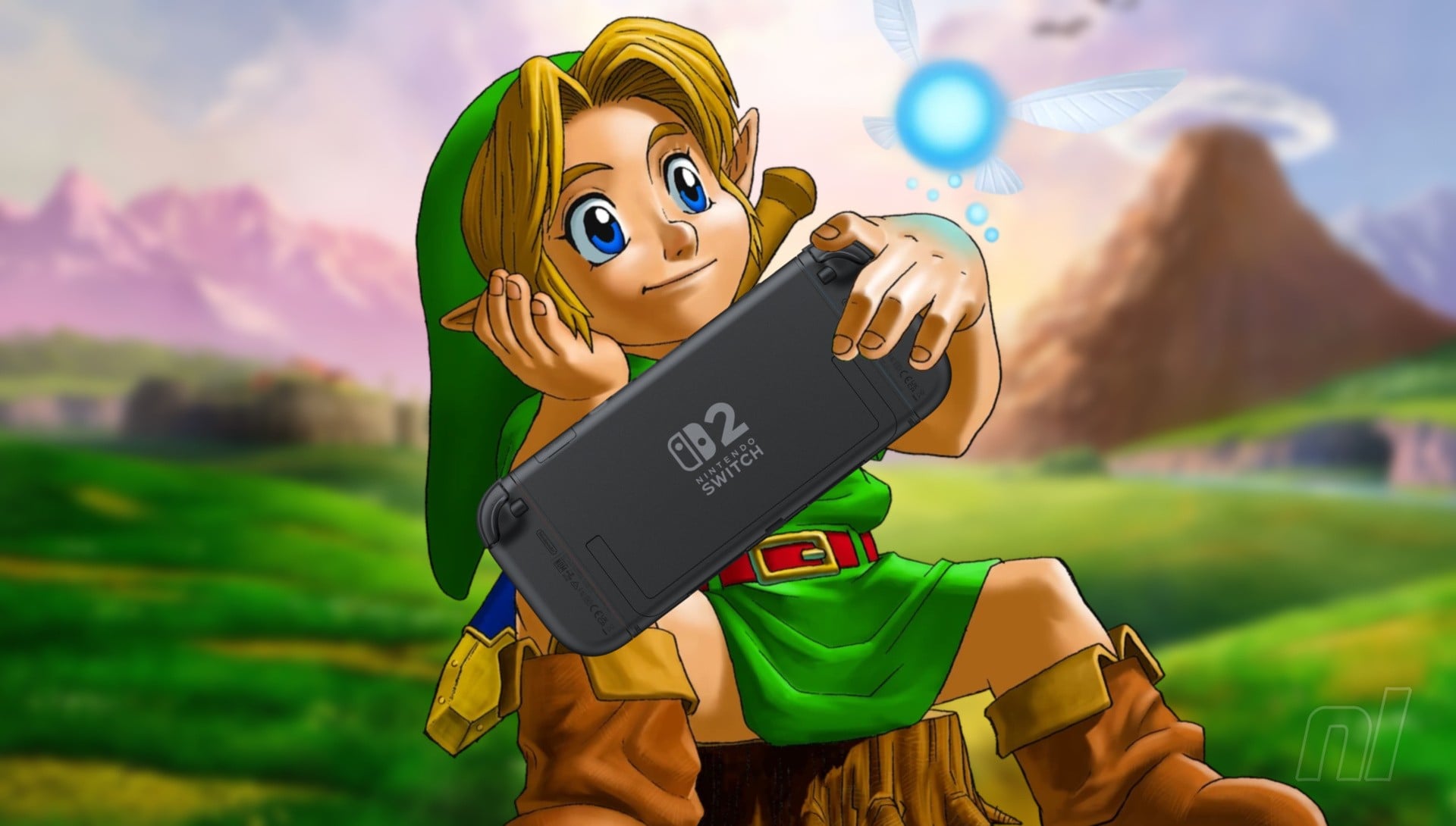 Zelda-Artwork zum 40-jährigen Jubiläum der Serie