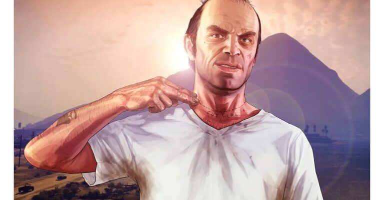 Trevor Philips from GTA 5, portrayed by actor Steven Ogg