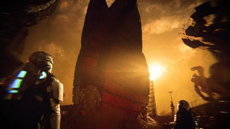 Marker-Obelisk aus Dead Space im Battlefield-6-Season-5-Trailer neben Las-Vegas-Szenerie