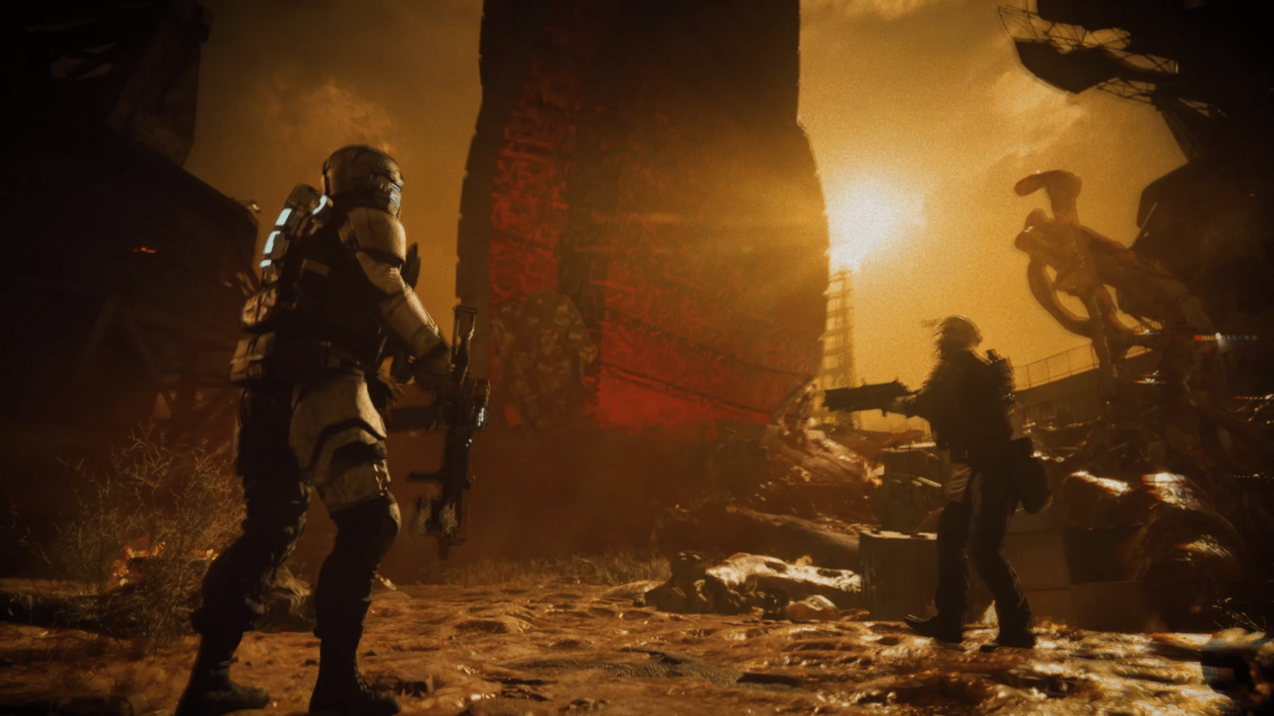 Screenshot aus dem Season-5-Gameplay-Trailer von Battlefield 6 mit Kämpfen in Las Vegas