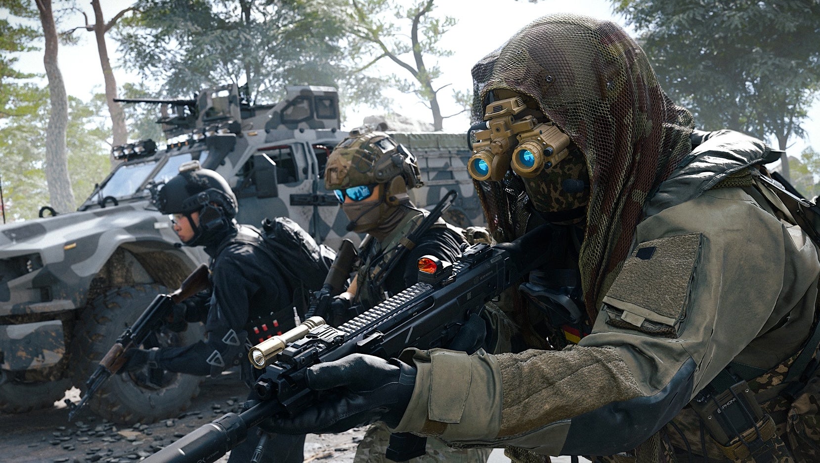 Third screenshot from the DMZ extraction mode in Modern Warfare 4