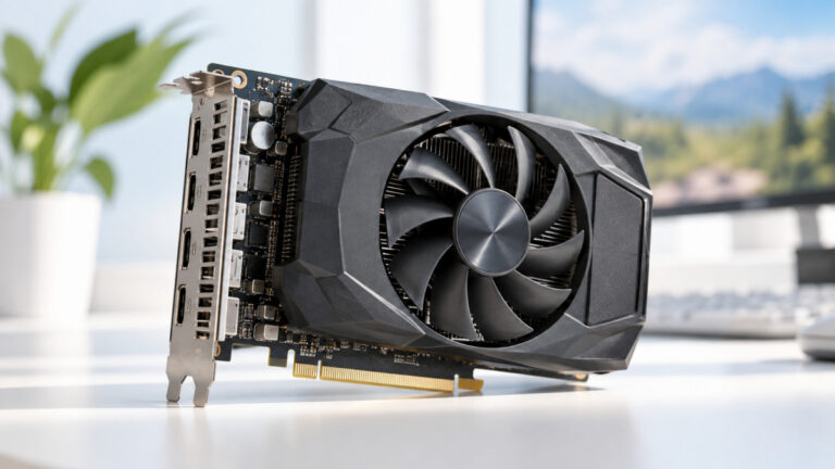 Artwork for the stress test of an old Geforce GTX 750 Ti with 8 GiB in Battlefield 6 and Cyberpunk 2077