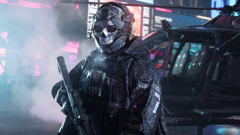 Multiplayer scene from Call of Duty: Modern Warfare 4 with Operators in combat