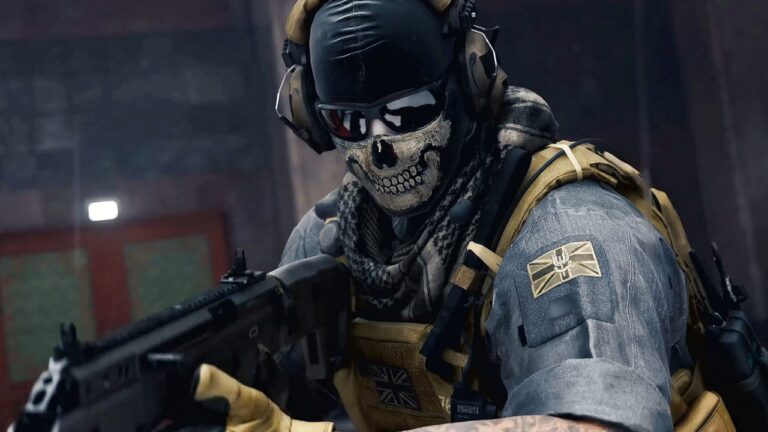 Key art for Call of Duty: Modern Warfare 4 with soldiers in a grim war scenario