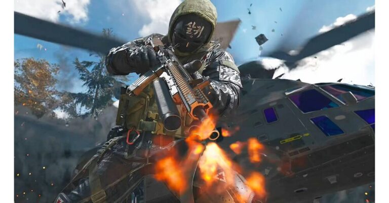 Promo graphic for the PC technical features of Call of Duty: Modern Warfare 4