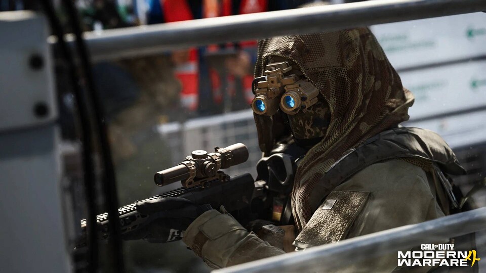 Szene aus Call of Duty: Modern Warfare 4 mit Soldaten im Einsatz
