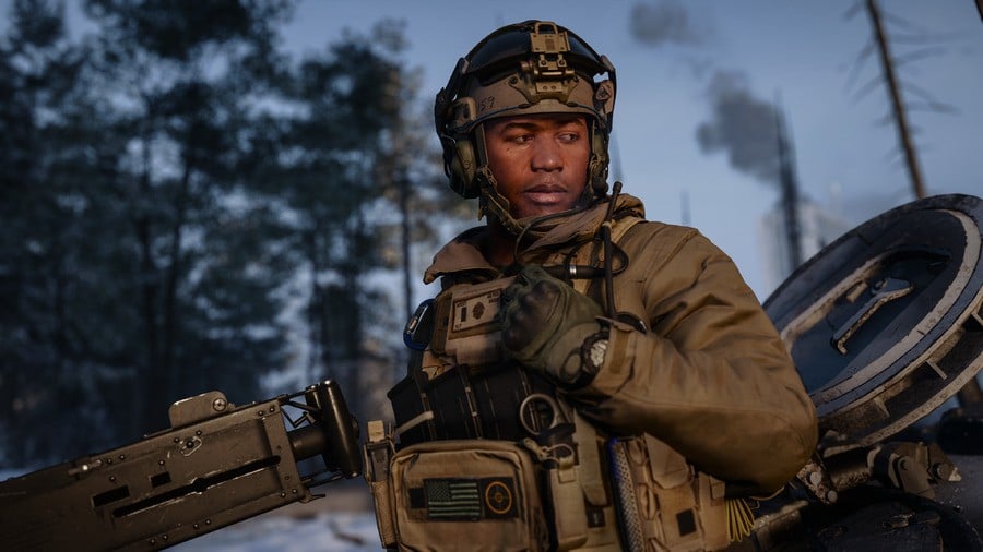Szene aus der Kampagne von Modern Warfare 4 auf der Switch 2