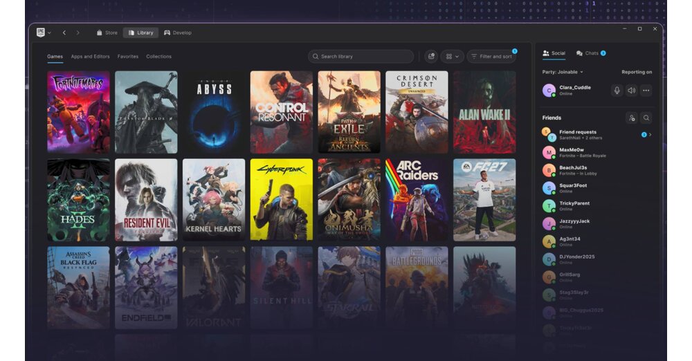 Epic Games Launcher: Neue Preview per Vibe Coding sorgt für Ärger
