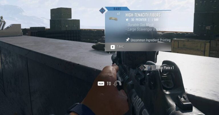 Headerbild zu High-Tenacity Fibers im DMZ-Modus von Modern Warfare 4