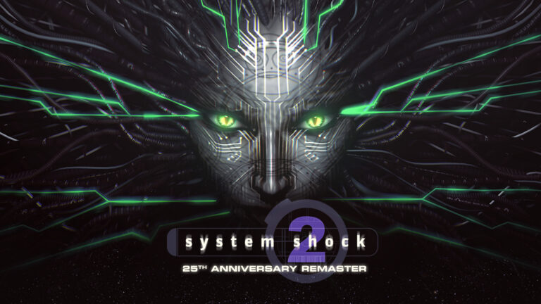System Shock 2: 25th Anniversary Remaster Keyart zum aktuellen Gratis-Angebot